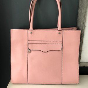 Rebecca Minkoff pink leather handbag